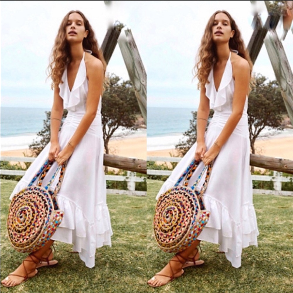 Free People Clara Midi Dress Size M Nwot